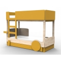 Łóżko Discovery piętrowe wysuwane Montessori Mathy by Bols 