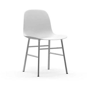 Krzesło Form Chromowana Podstawa różne kolory Normann Copenhagen   
