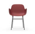 Krzesło Form Z Podłokietnikami Chromowana Podstawa różne kolory Normann Copenhagen    