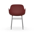 Krzesło Form Z Podłokietnikami Chromowana Podstawa różne kolory Normann Copenhagen    