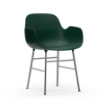 Krzesło Form Z Podłokietnikami Chromowana Podstawa różne kolory Normann Copenhagen    