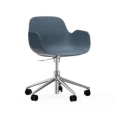 Krzesło Biurowe Form Z Podłokietnikami Aluminiowa Podstawa 5W różne kolory Normann Copenhagen     