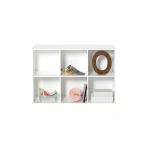 Regał Wood 3x2 sekcje z podstawą Oliver Furniture