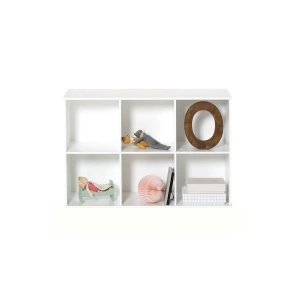 Regał Wood 3x2 sekcje z podstawą Oliver Furniture