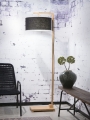 LAMPA PODŁOGOWA HIMALAYA BAMBUSOWA PODSTAWA, LNIANY ABAŻUR, WIELE KOLORÓW	- IT'S ABOUT ROMI