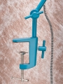 TABLE CLAMP LAMP IRON DERBY L.20XH.37CM, TEAL BLUE	- IT'S ABOUT ROMI