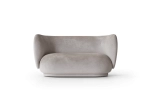 Sofa Rico 2 Os. Welwet Concrete Ferm Living