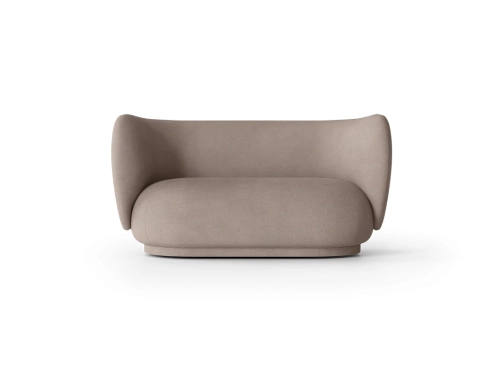 Sofa Rico 2 Brushed Warm Grey Ferm Living 