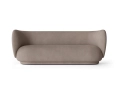Sofa Rico 3 Brushed Warm Grey Ferm Living