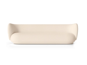 Sofa Rico 4 Wool Bouclé Off-White Ferm Living  różne warianty 