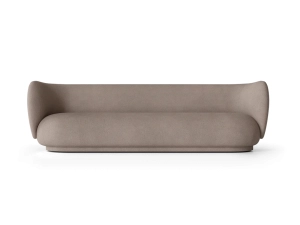 Sofa Rico 4 Brushed Warm Grey Ferm Living 