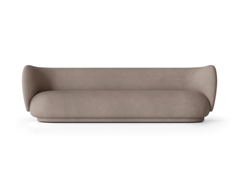 Sofa Rico 4 Brushed Warm Grey Ferm Living 