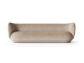 Sofa Rico 4 Faded Velvet Sand Ferm Living    