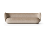 Sofa Rico 4 Faded Velvet Sand Ferm Living    