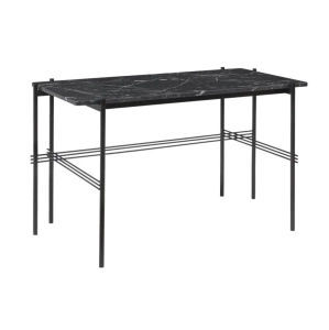 GUBI biurko TS 120x60 czarne/marmuru różne rodzaje 