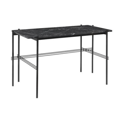 GUBI biurko TS 120x60 czarne/marmuru różne rodzaje 