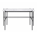 GUBI biurko TS 120x60 czarne/marmuru różne rodzaje 