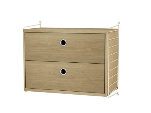 String Furniture konfiguracja BEDROOM A dąb