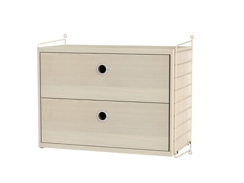 String Furniture konfiguracja BEDROOM A jesion