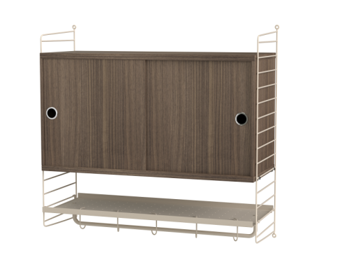 String Furniture konfiguracja BEDROOM F orzech