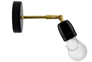 Lampa z metalu i porcelany Zangra 036/30
