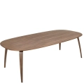 GUBI stół DINING ELLIPTICAL 230x120 drewniany różne rodzaje