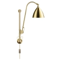 Lampa Ścienna Bestlite Bl5 Brass Włącznik W Przewodzie  rózne kolory Gubi 