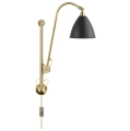 Lampa Ścienna Bestlite Bl5 Brass Włącznik W Przewodzie  rózne kolory Gubi 