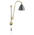Lampa Ścienna Bestlite Bl5 Brass Włącznik W Przewodzie  rózne kolory Gubi 