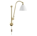 Lampa Ścienna Bestlite Bl5 Brass Włącznik W Przewodzie  rózne kolory Gubi 