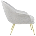 Fotel Bat Lounge Chair Low Back Conic Base Gubi cena od: 