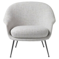 Fotel Bat Lounge Chair Low Back Conic Base Gubi cena od: 