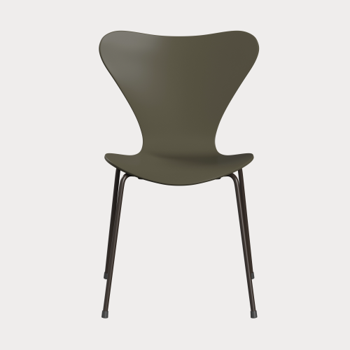 Krzesło SERIES 7™ Fritz Hansen model 3107 drewniane fornir barwiony