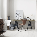 Krzesło SERIES 7™ Fritz Hansen model 3107 drewniane fornir barwiony