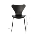 Krzesło SERIES 7™ Fritz Hansen model 3107 drewniane fornir barwiony