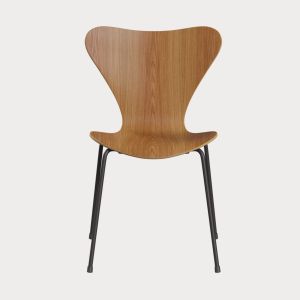 Krzesło SERIES 7™ Fritz Hansen model 3107 drewniane fornir naturalny