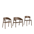 Fotel  COVER LOUNGE CHAIR drewniane MUUTO  różne kolory 