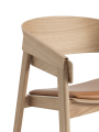 Fotel COVER LOUNGE CHAIR tapicerowane skórą  MUUTO   różne kolory  