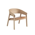 Fotel COVER LOUNGE CHAIR tapicerowane skórą  MUUTO   różne kolory  