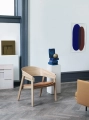 Fotel COVER LOUNGE CHAIR tapicerowane skórą  MUUTO   różne kolory  