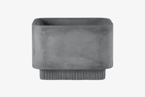 Donica Highlands Planter Grey  H38 x 42 x 56 cm Bolia 