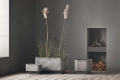 Donica Highlands Planter Grey  H38 x 42 x 56 cm Bolia 