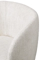 Krzesło Obrotowe Rico Dining Chair - Swivel  FermLiving  różne warianty tkanin i kolorów 