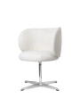 Krzesło Obrotowe Rico Dining Chair - Swivel  FermLiving  różne warianty tkanin i kolorów 
