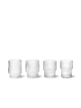 Szklanki Ripple glasses  Ø7 ( set 4 ) Ferm Living 