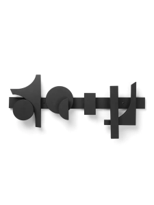 Wieszak CUPE Wall RACK  Black Ferm Living