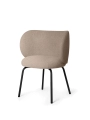 Rico Dining Chair - Bouclé Sand/Black Ferm Living 
