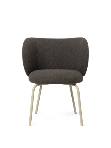 Rico Dining Chair Hallingdal Dark Grey Brown/Cashmere  Ferm Living 