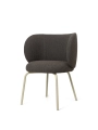 Rico Dining Chair Hallingdal Dark Grey Brown/Cashmere  Ferm Living 