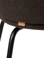 Rico Dining Chair Hallingdal Dark Grey Brown/Black  Ferm Living